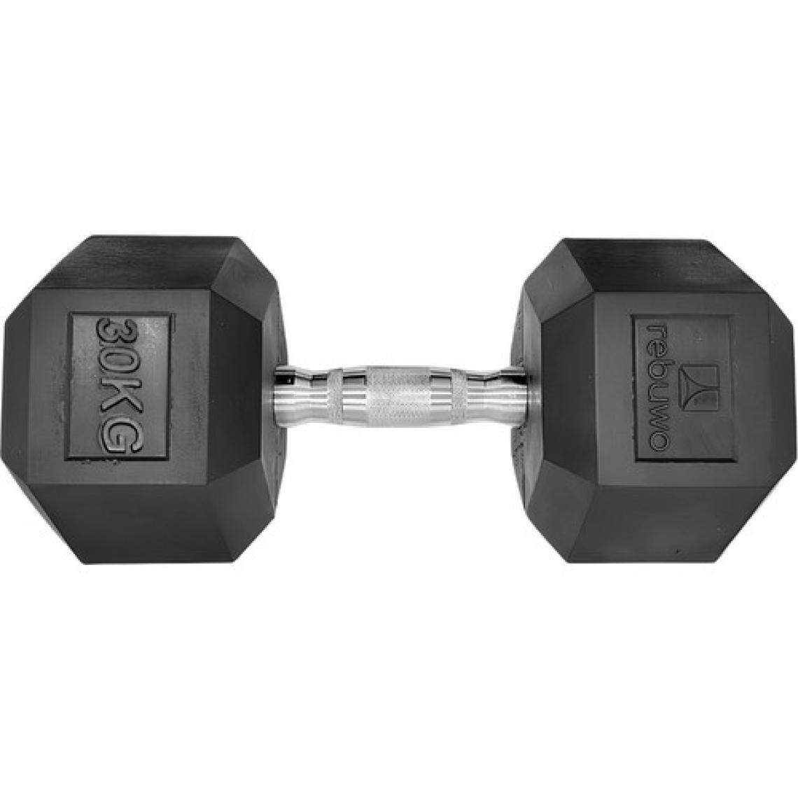 Rebuwo Hex Dambıl Kauçuk Altıgen Dambıl Hex Dumbbell  1 Adet