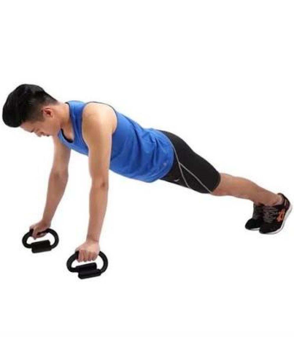 Buffer S Şekli Push Up Standı Alüminyum Şınav Aleti Spor Aracı Fitness Göğüs Egzersiz Ekipmanları