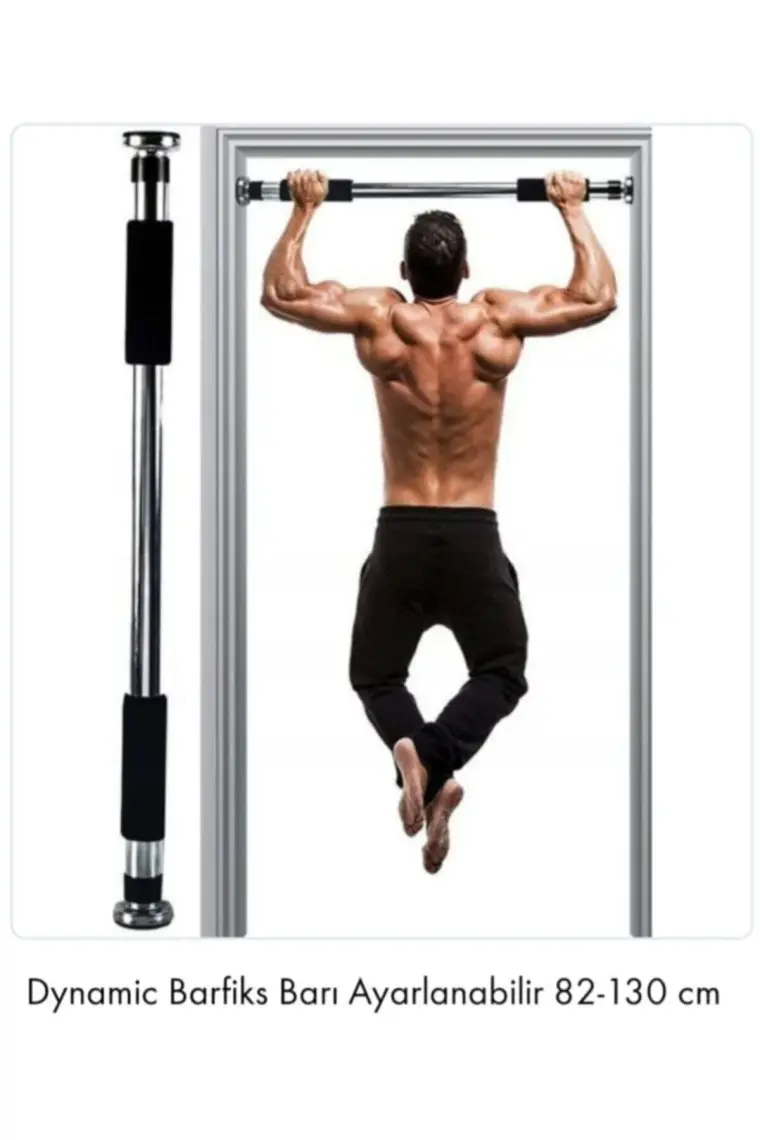 Dynamic Barfiks Barı Ayarlanabilir 82-130 cm