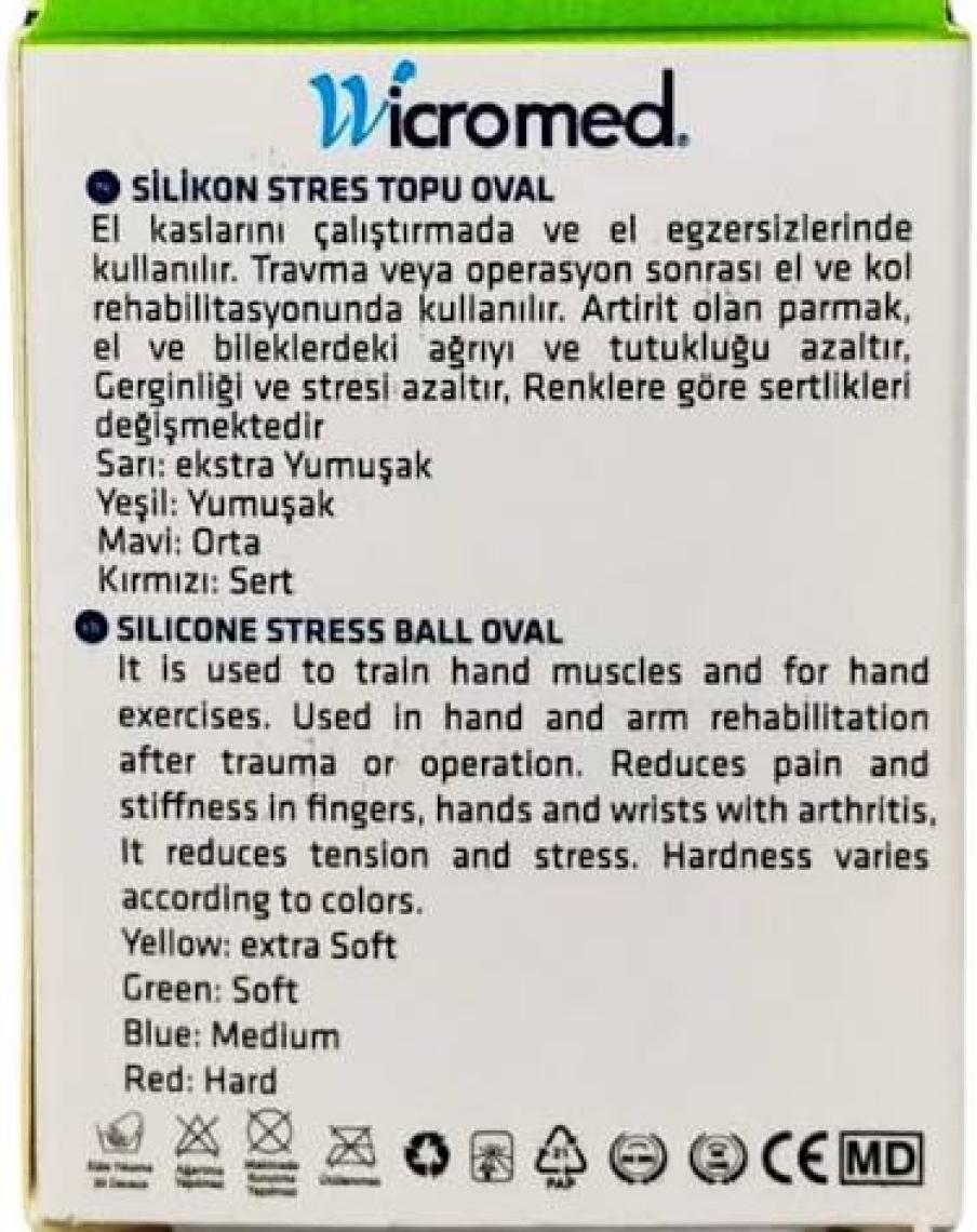 Wicromed Silikon Stres Topu