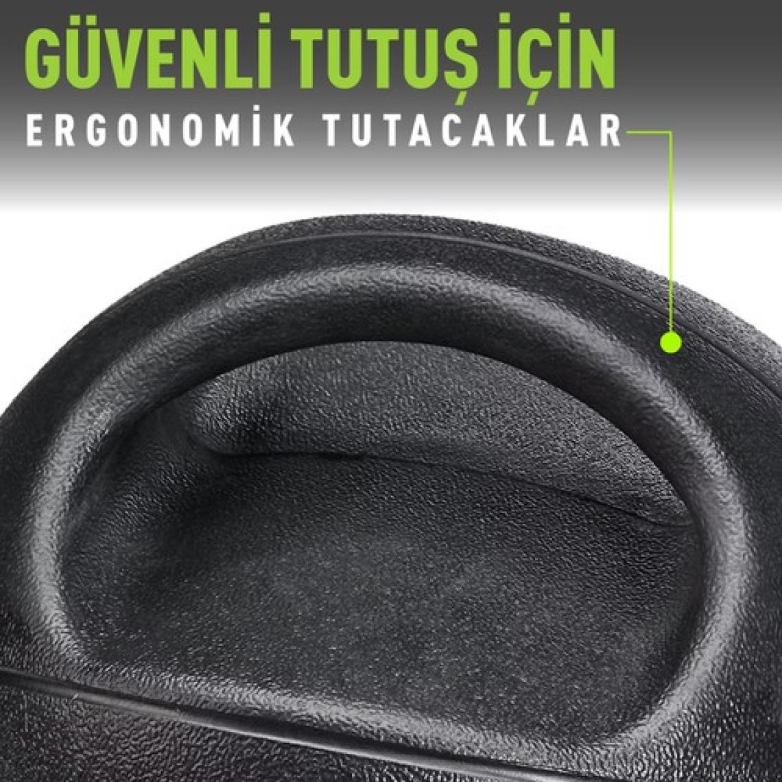 Woqes Çift Tutacaklı Slam Ball Sağlık Topu Ağırlık Topu