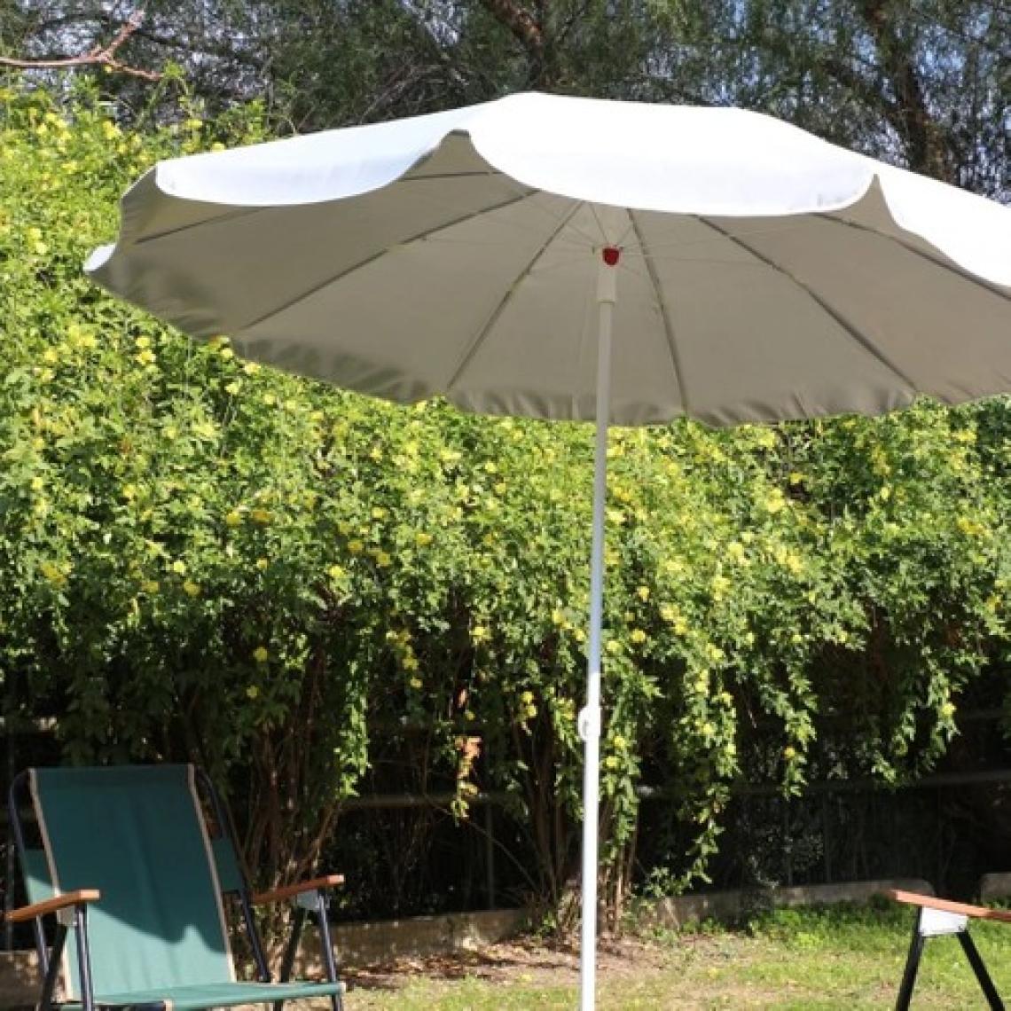 Zey Camping 200 cm Kalın Kumaş Plaj Bahçe Balkon Teras Şemsiyesi + Taşıma Çantası (Bidon Hariç )