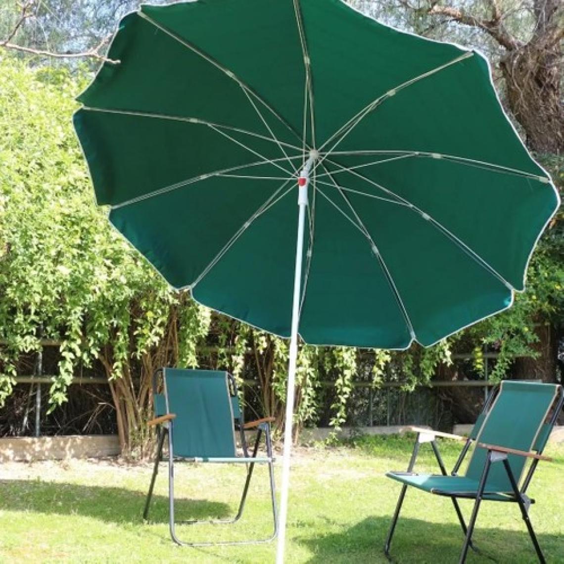 Zey Camping 200 cm Kalın Kumaş Plaj Bahçe Balkon Teras Şemsiyesi + Taşıma Çantası (Bidon Hariç )
