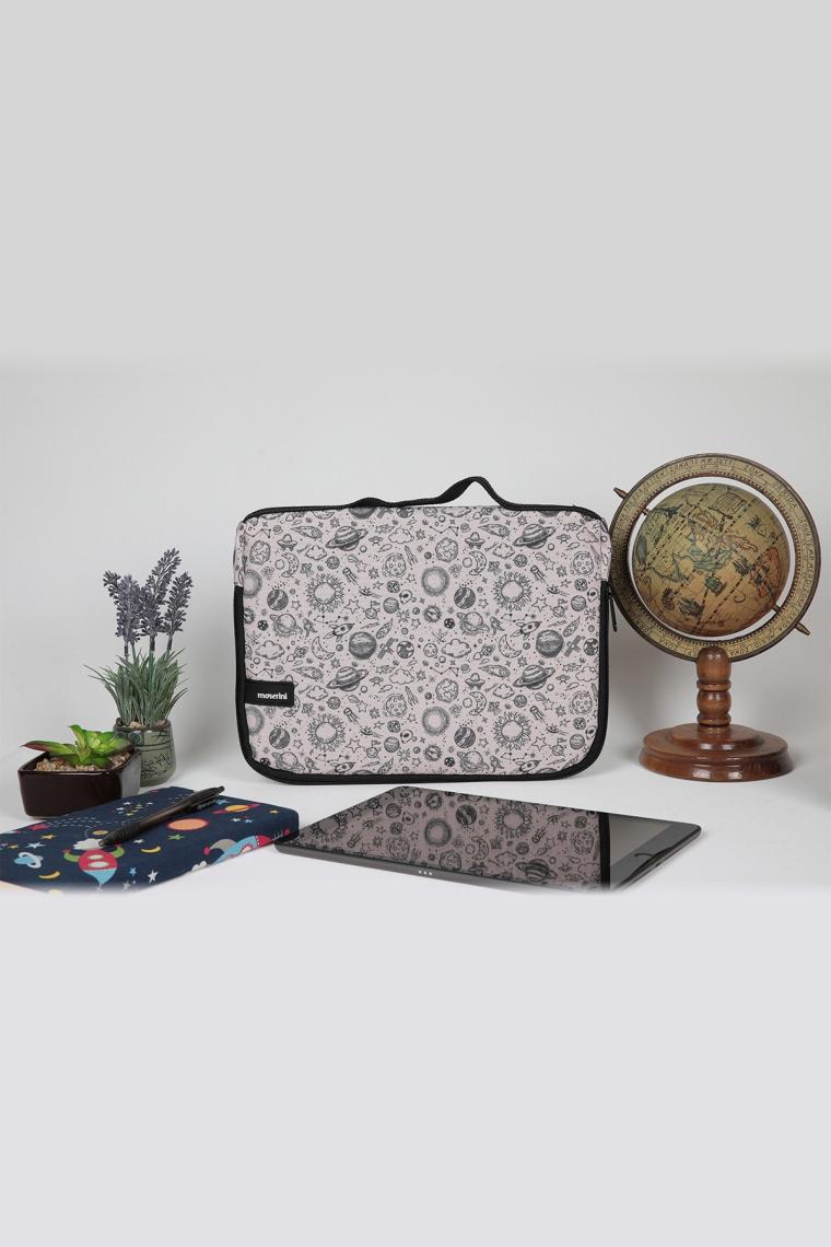Moserini iPad Samsung Huawei Lenovo Smart Slim Desenli Tablet Çantası - Space