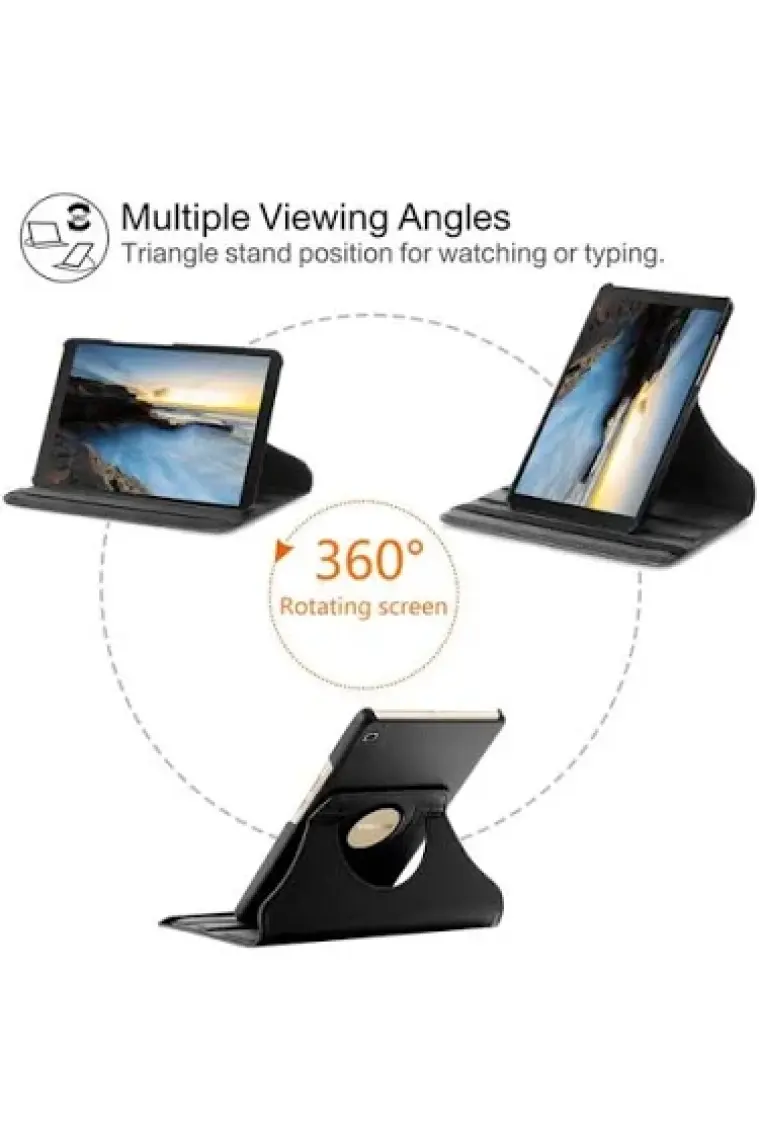 Byoztek Samsung Galaxy T290 Tab A 8 Inç Kılıf 360 Dönen Tablet Kılıfı