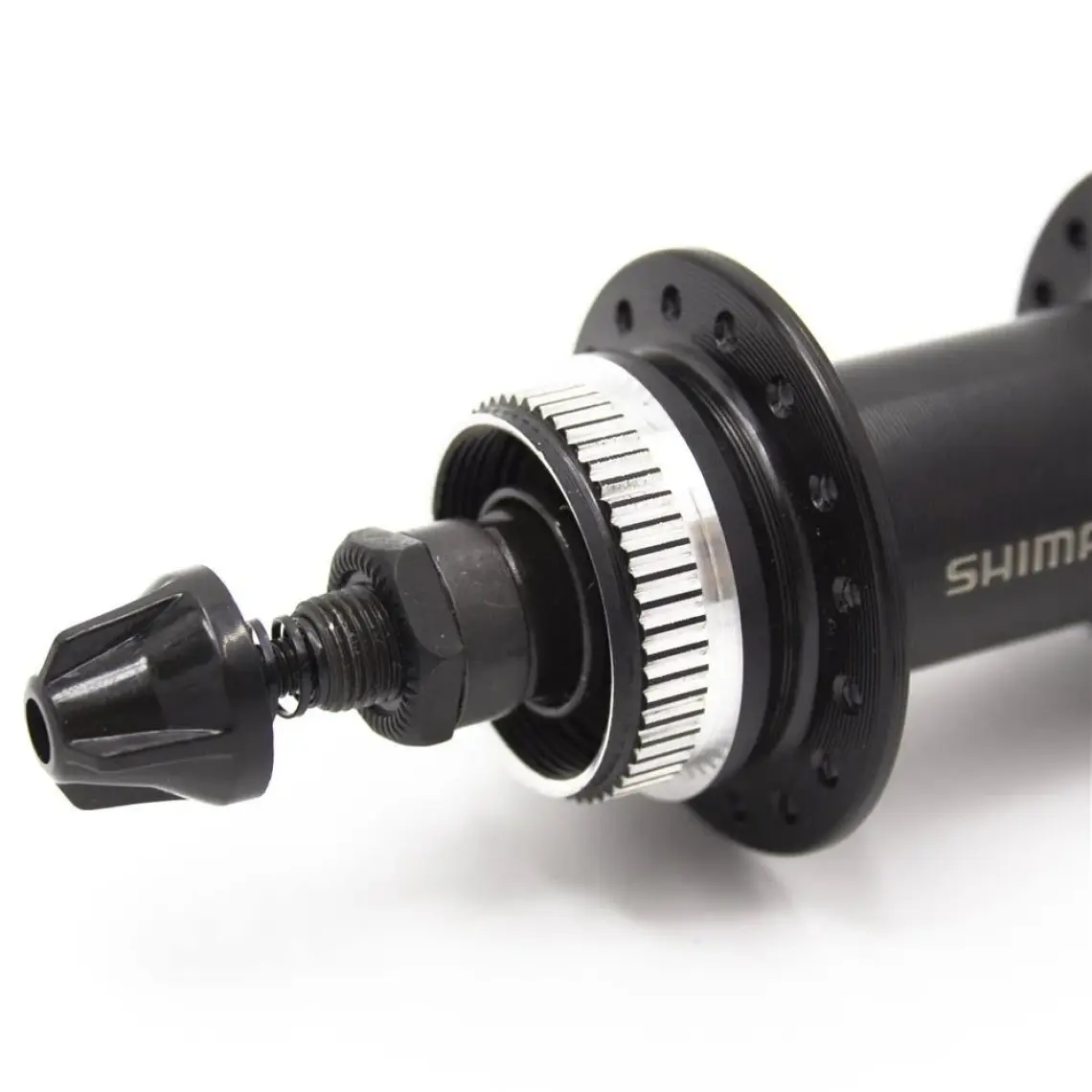 SHIMANO FH-QC300 Arka Göbek, 32 Delik, Center Lock, Kaset Ruble, 8/9/10/11 Vites