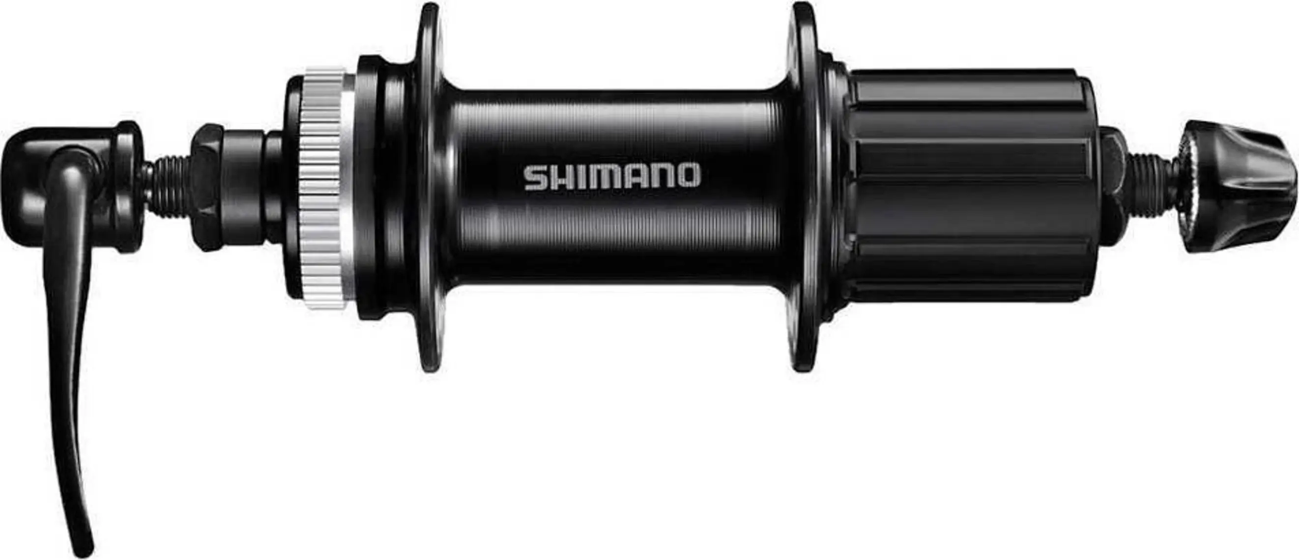 SHIMANO FH-QC300 Arka Göbek, 32 Delik, Center Lock, Kaset Ruble, 8/9/10/11 Vites