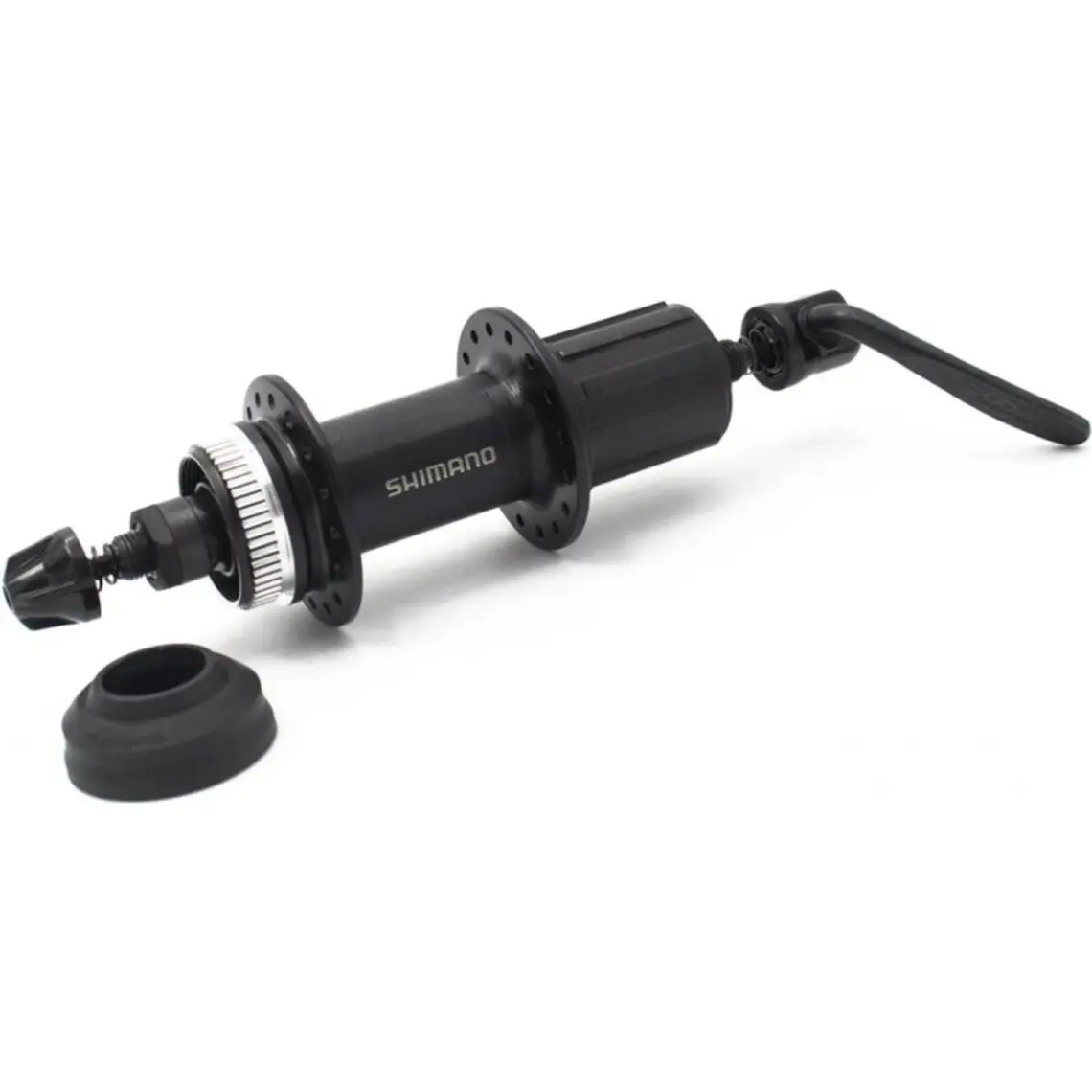 SHIMANO FH-QC300 Arka Göbek, 32 Delik, Center Lock, Kaset Ruble, 8/9/10/11 Vites