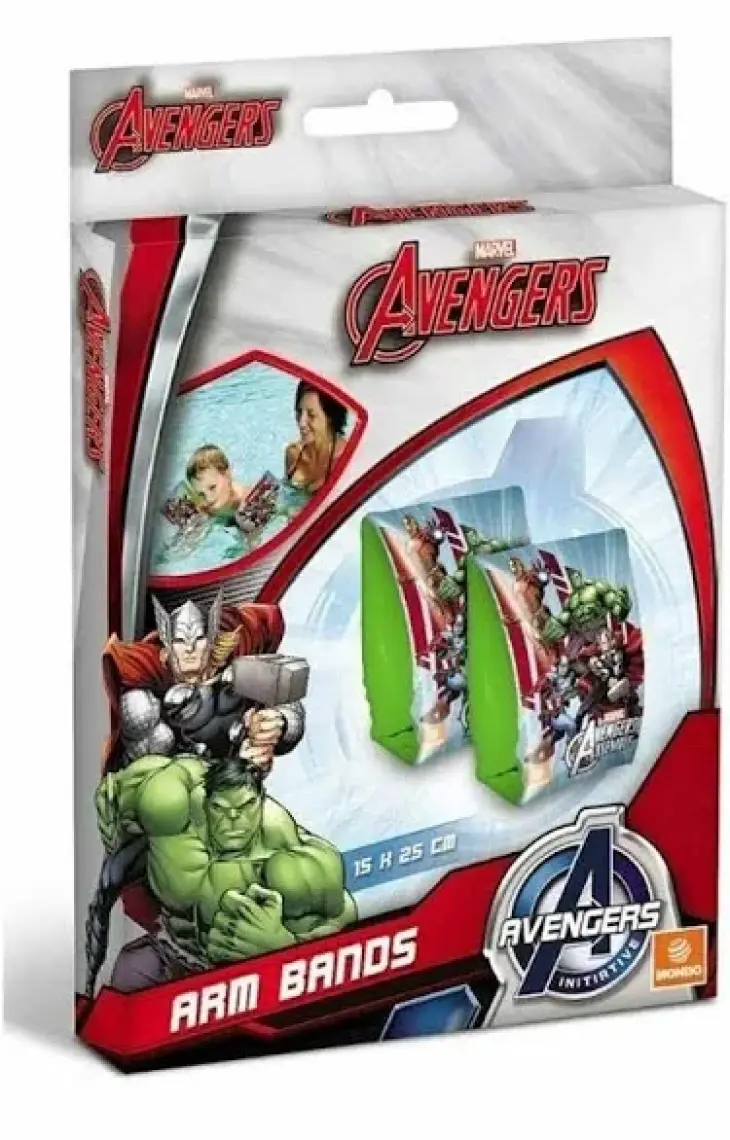 Mondo Marvel Avengers 2-6 Yaş 15X23CM Bebek Çocuk Yüzme Kolluk 16932