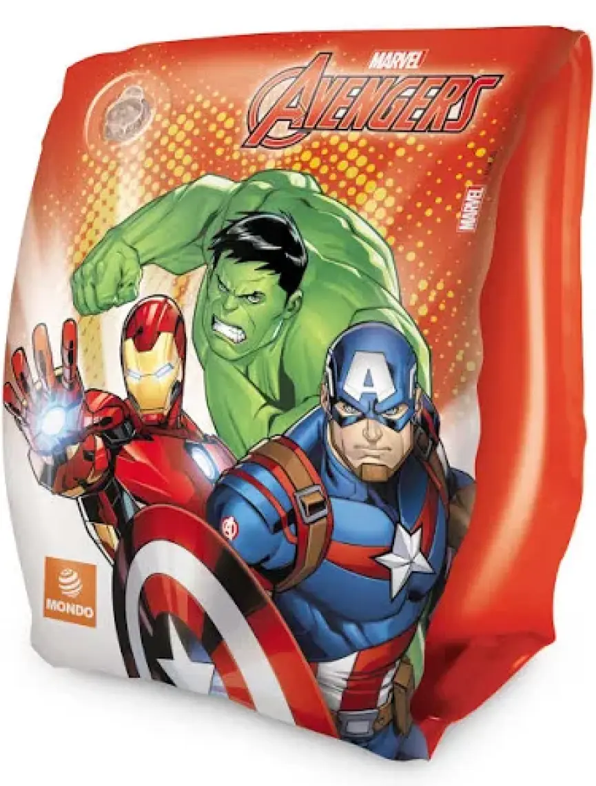 Mondo Marvel Avengers 2-6 Yaş 15X23CM Bebek Çocuk Yüzme Kolluk 16932