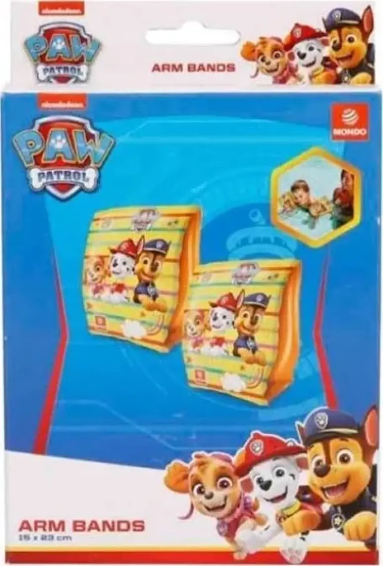 Mondo Lisanslı Paw Patrol 2-6 Yaş 15X23CM Çocuk Bebek Yüzme Kolluk - 16934