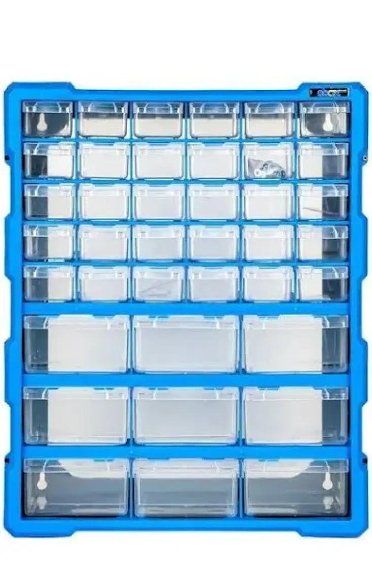 Super-Bag  Super Bag Mono Blok Çekmeceli Organizer 39'lu Büyük Boy ASR-6001