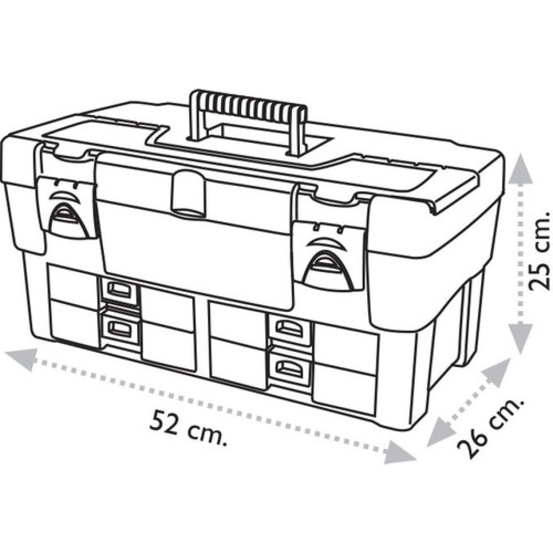 Super-Bag ASR-2055 Takım Çantası - Plastik Kilitli
