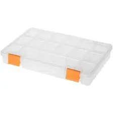 Mano Ş-ORG-9 Şeffaf Malzeme Kutusu Organizer 9"