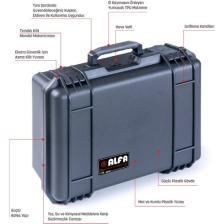 Alfa Takım TP-8000 Çantası Kırılmaz Su Geçirmez