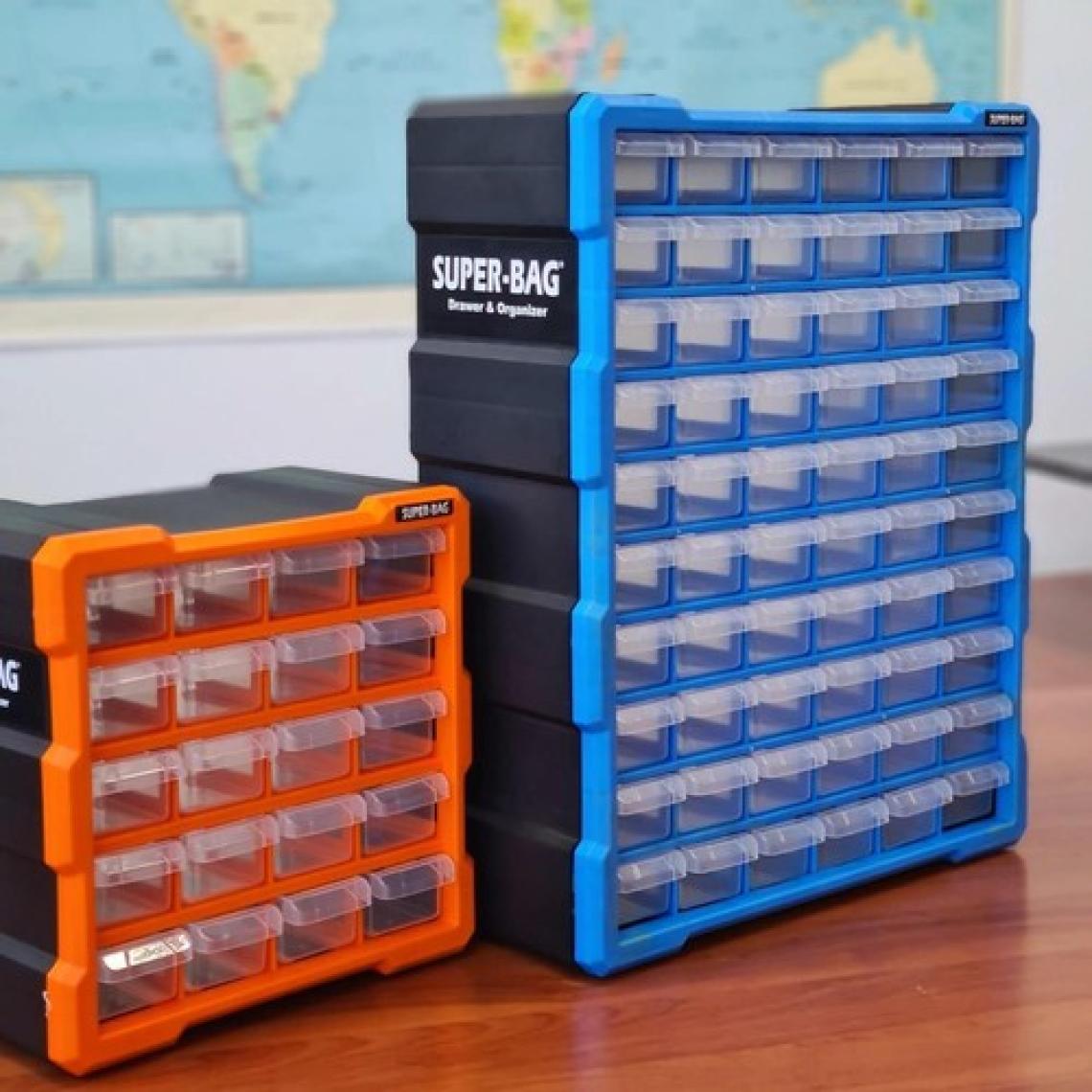 Super-Bag Super Bag Mono Blok Çekmeceli Organizer 60'lı Büyük Boy ASR-6000