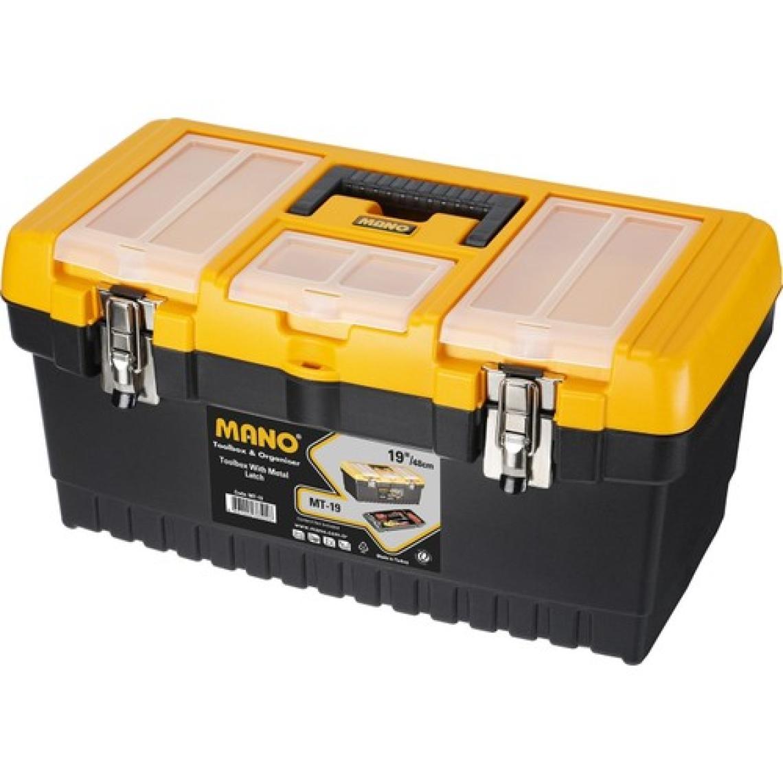 Mano Grip Metal Kilitli Takım Çantası 19" MT19