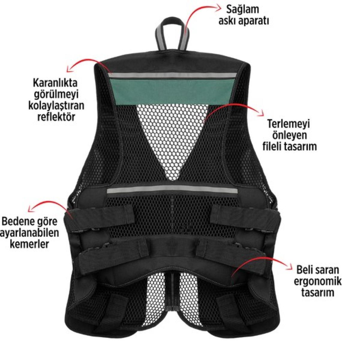 Klpro KLTCY01 Profesyonel Alet Yeleği