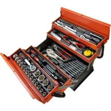 Ekinler EEA306 Katlanır 5 Gözlü Metal Takım Çantası 81 Parça