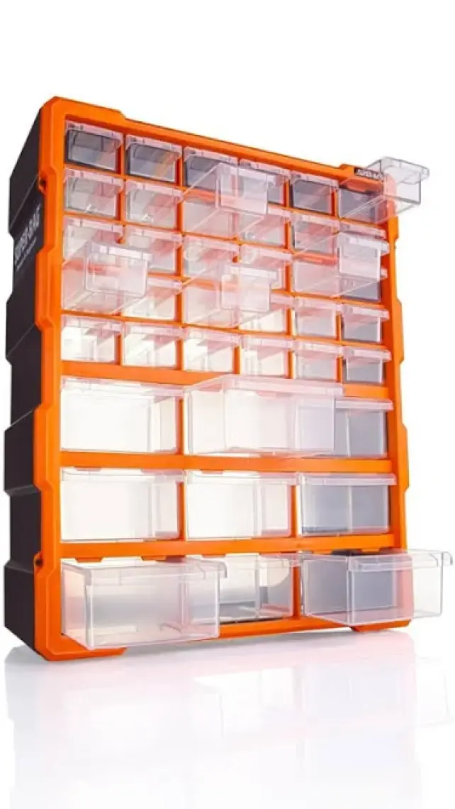 Super-Bag  Super Bag Mono Blok Çekmeceli Organizer 39'lu Büyük Boy ASR-6001