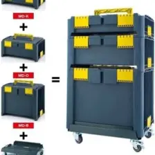 Mycraft My Craft Md-Set Tekerlekli 3 Katlı Takım Çanta Seti