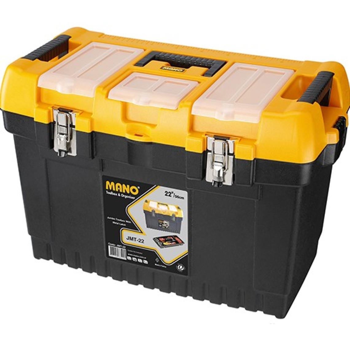 Mano Grip Jumbo Metal Kilitli Takım Çantası 22"