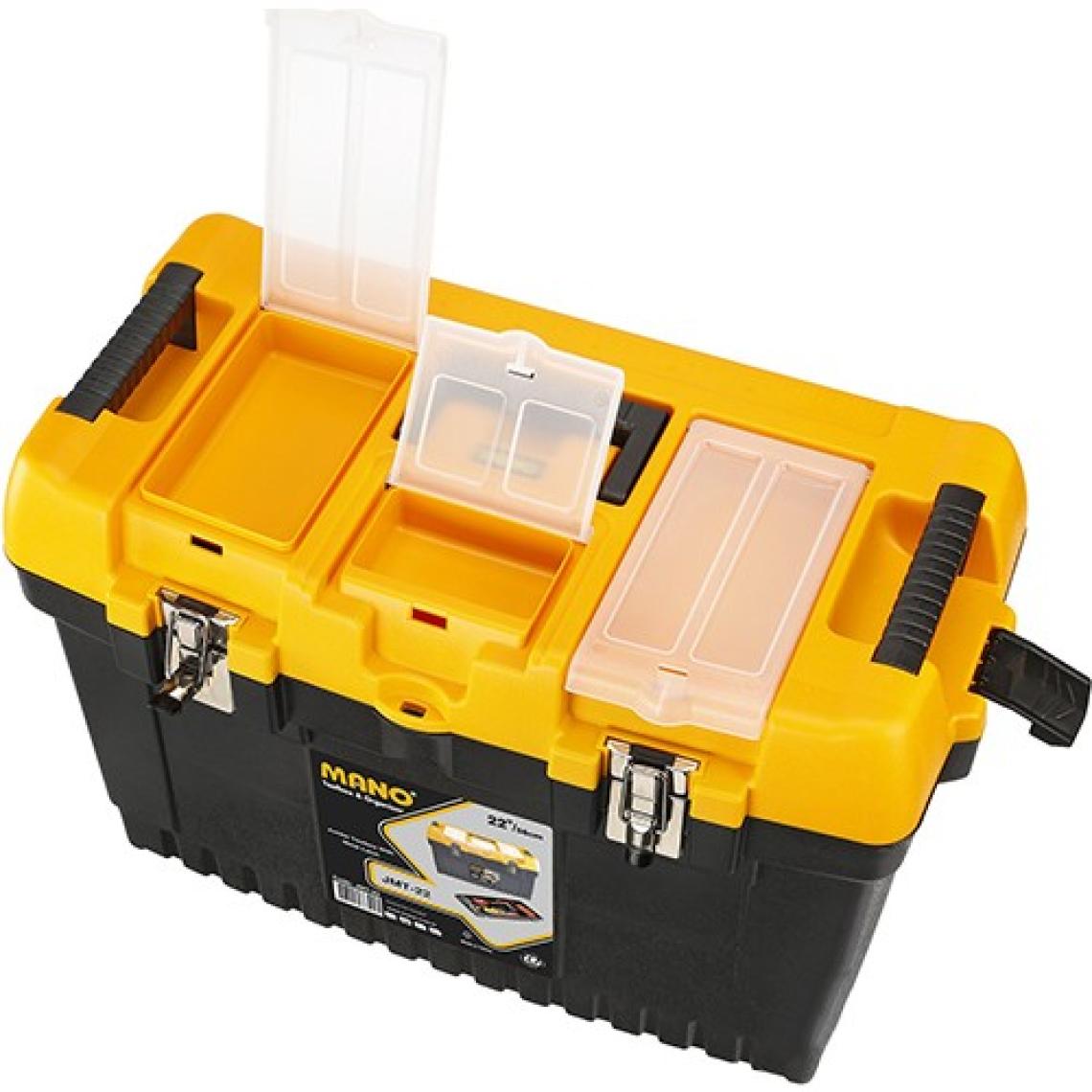 Mano Grip Jumbo Metal Kilitli Takım Çantası 22"