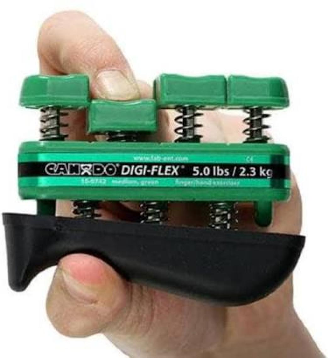 Cando Digi-Flex Lite El Parmak Egzersiz Yayi Yeşil (Medium)