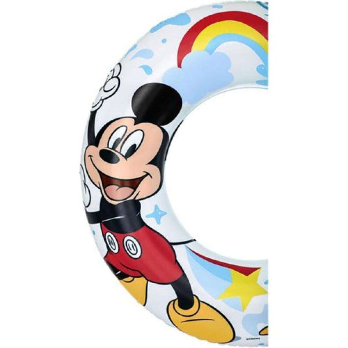 Bestway Mickey Desenli 56 cm Simit, Çocuk Deniz Simidi - Mavi Su Dünyası