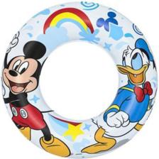 Bestway Mickey Desenli 56 cm Simit, Çocuk Deniz Simidi - Mavi Su Dünyası