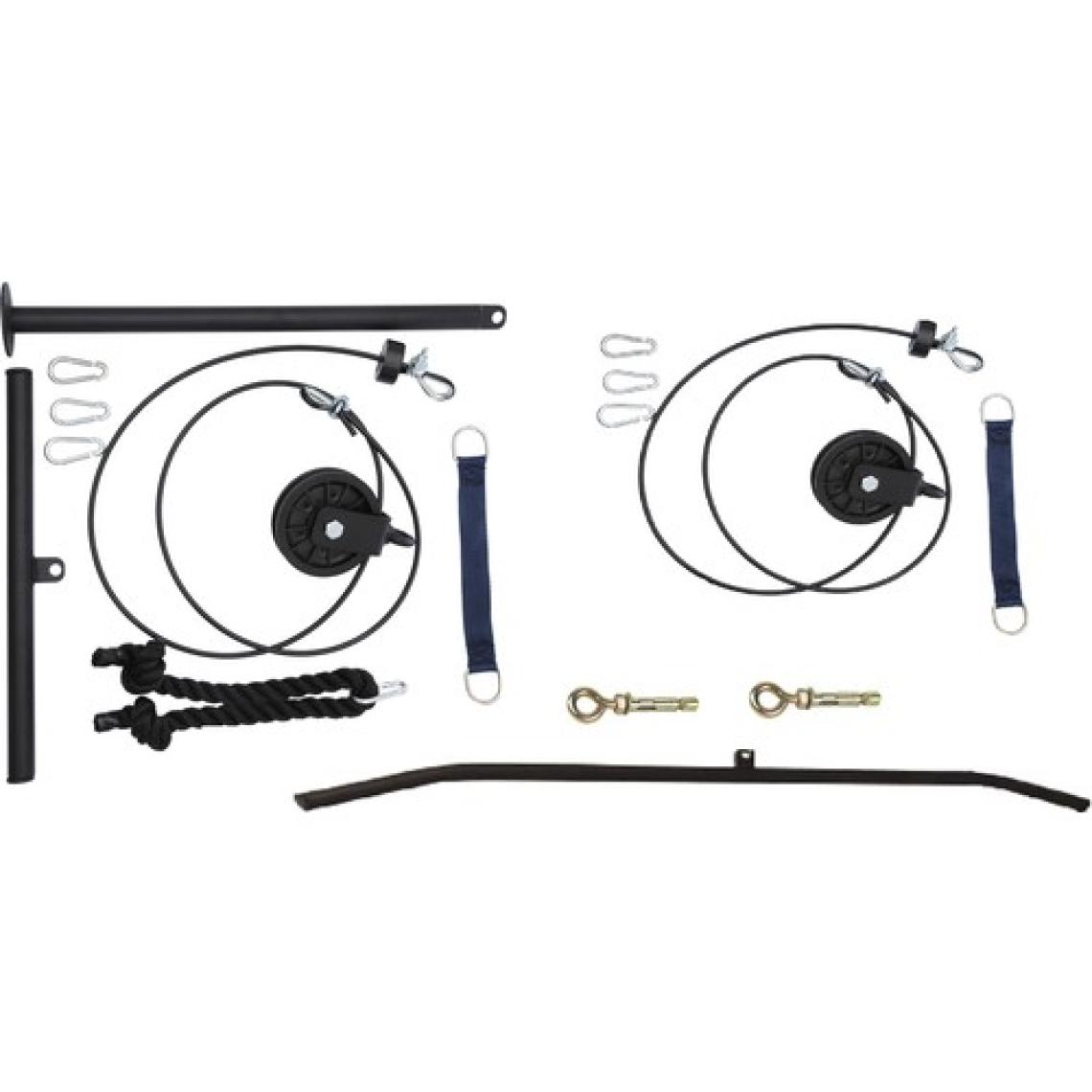 Esi Fitness Cable Crossover Makara Fitness Seti Cift Makara  Latpulldown Pushdown Triceps Biceps Shoulder Çalışma Istasyonu