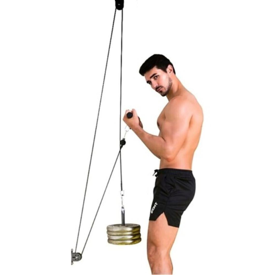 Esi Fitness Cable Crossover Makara Fitness Seti Cift Makara  Latpulldown Pushdown Triceps Biceps Shoulder Çalışma Istasyonu