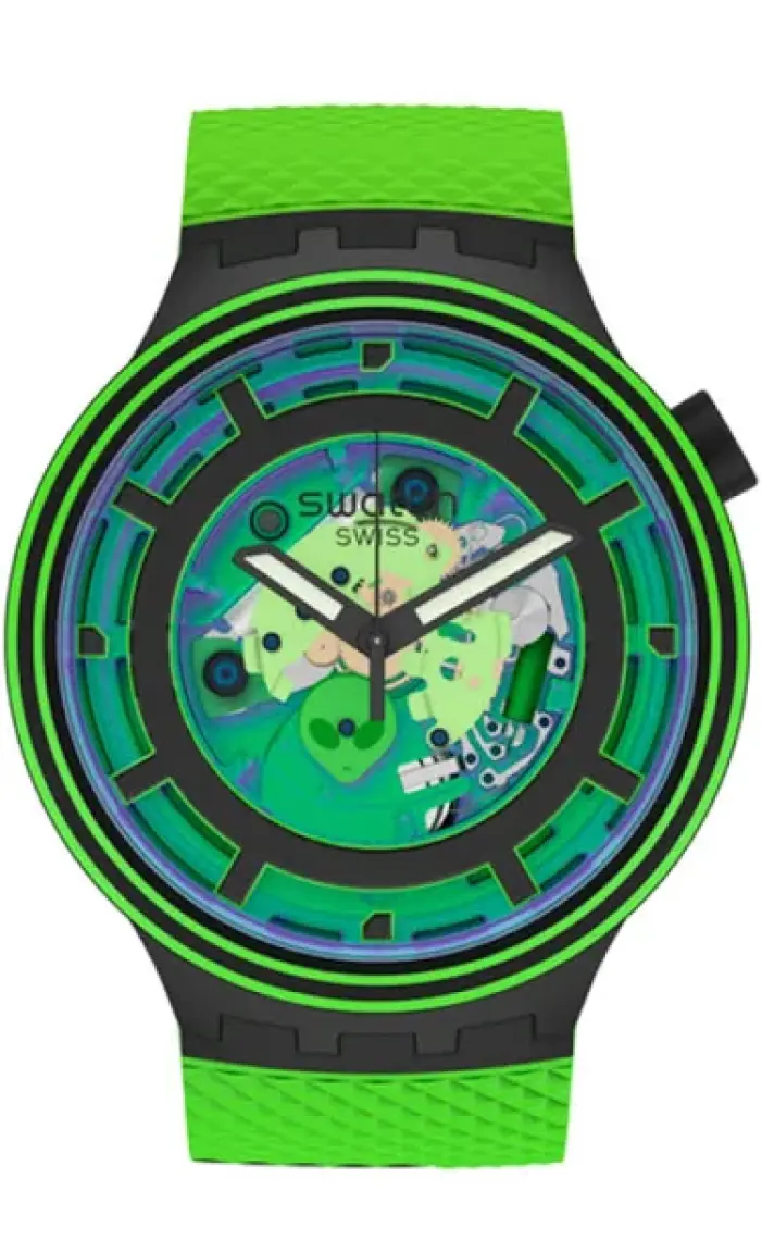 Swatch SB01B125 Come In Peace Unisex Kol Saati