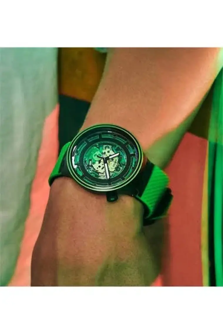 Swatch SB01B125 Come In Peace Unisex Kol Saati