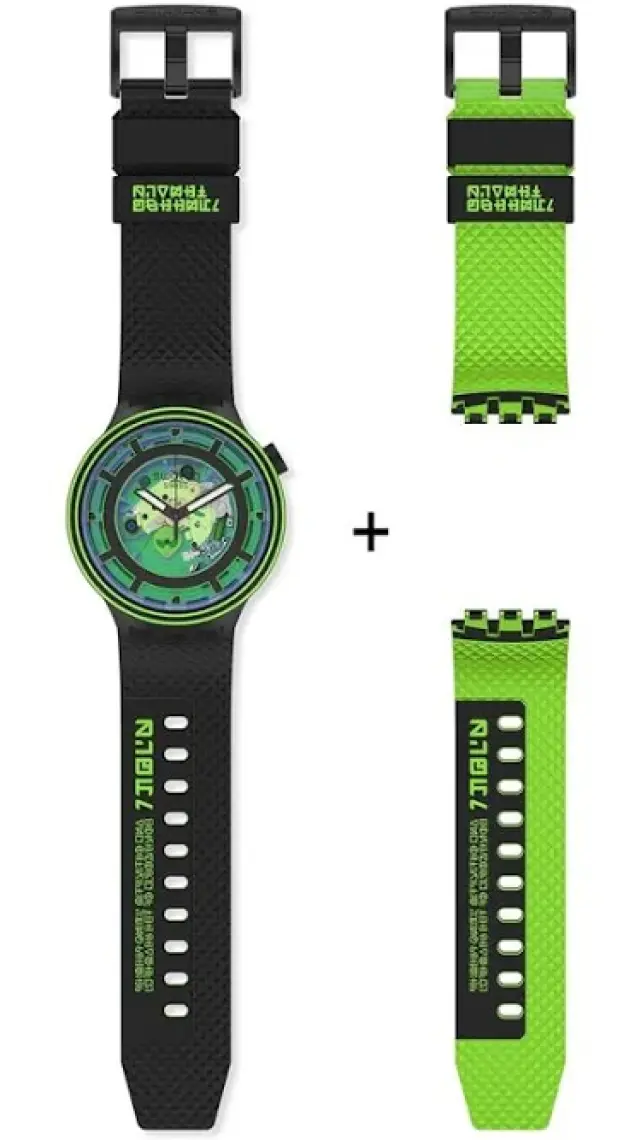 Swatch SB01B125 Come In Peace Unisex Kol Saati