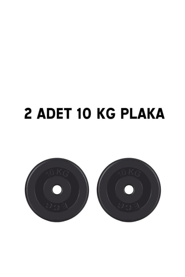 Ecgspor 22 kg Halter Seti - Deadlift Squat Biceps Triceps Shoulder