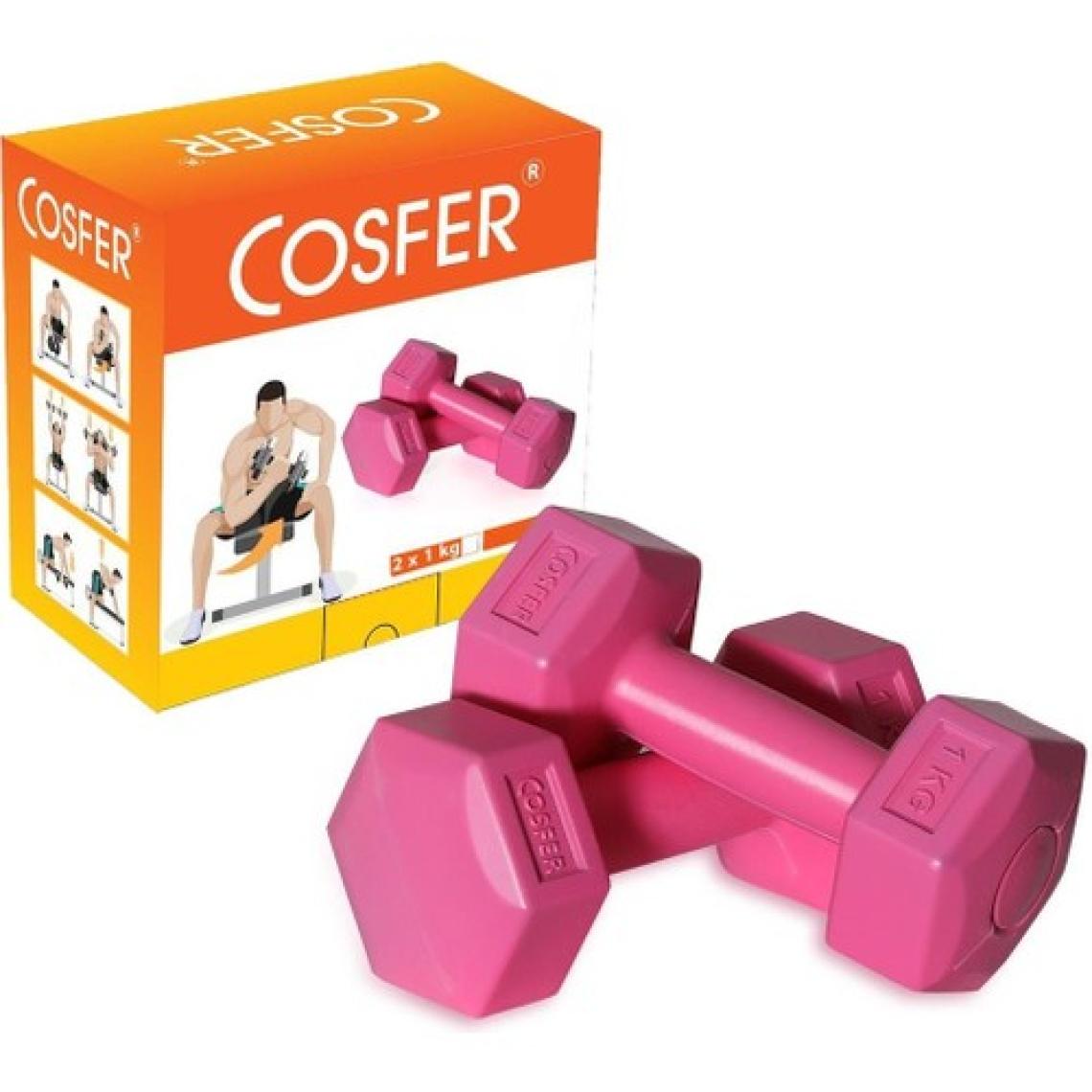 Cosfer 1 kg x 2 Adet Plastik Dambıl