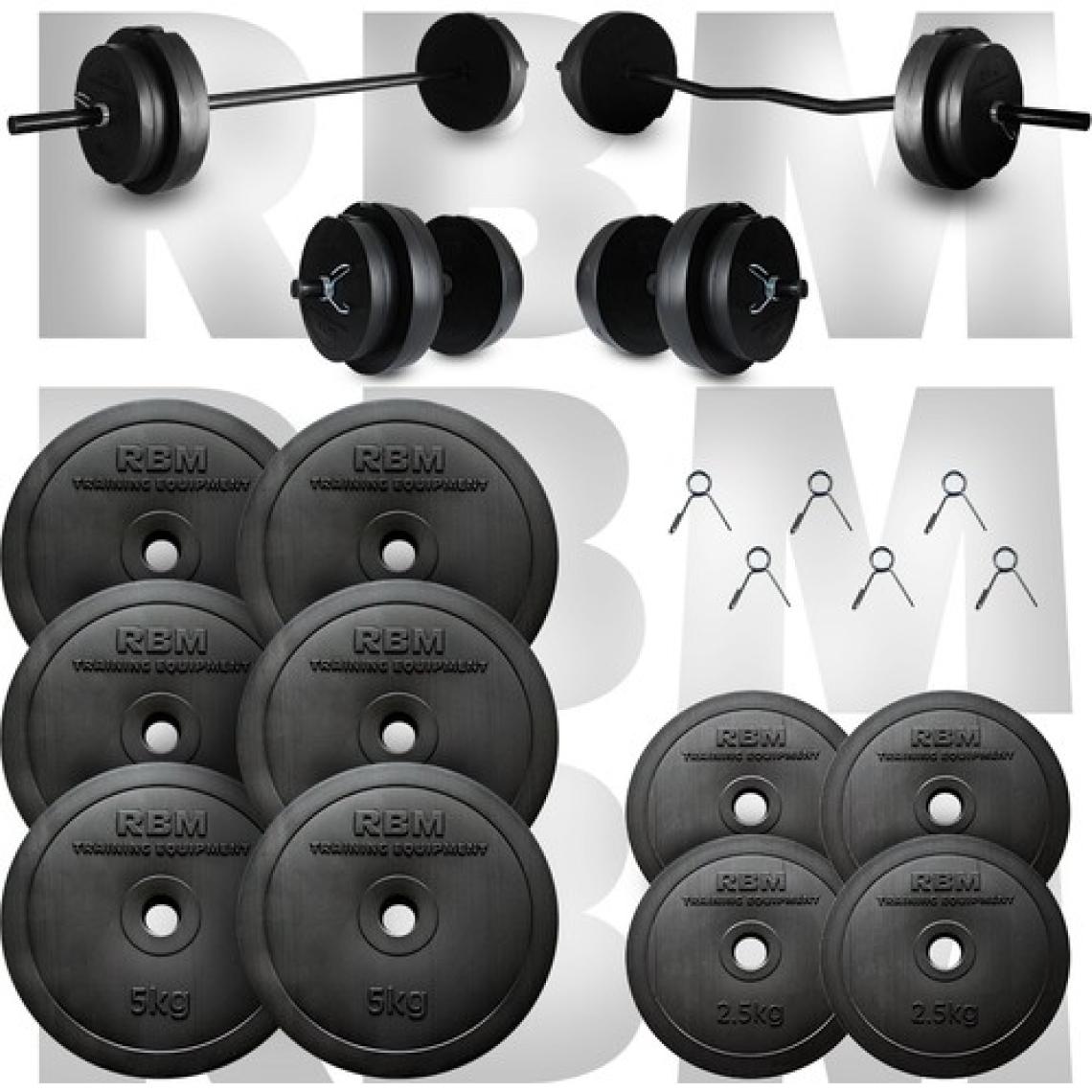 Aydın Sport 48 KG Z Bar ve Düz Barlı Halter Dambıl Seti