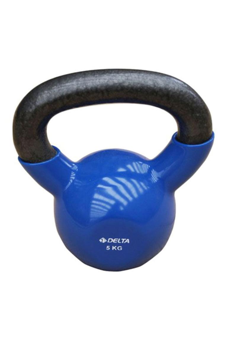 Delta 5 Kg. Çaydanlık Tipi Turkuaz Dambıl - Kettlebell