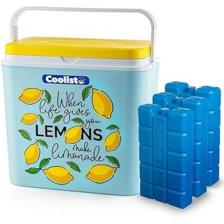 Clb24lm 24 Litre Limon Desenli Buzluk 2 Adet 400gr. Buz Kaseti