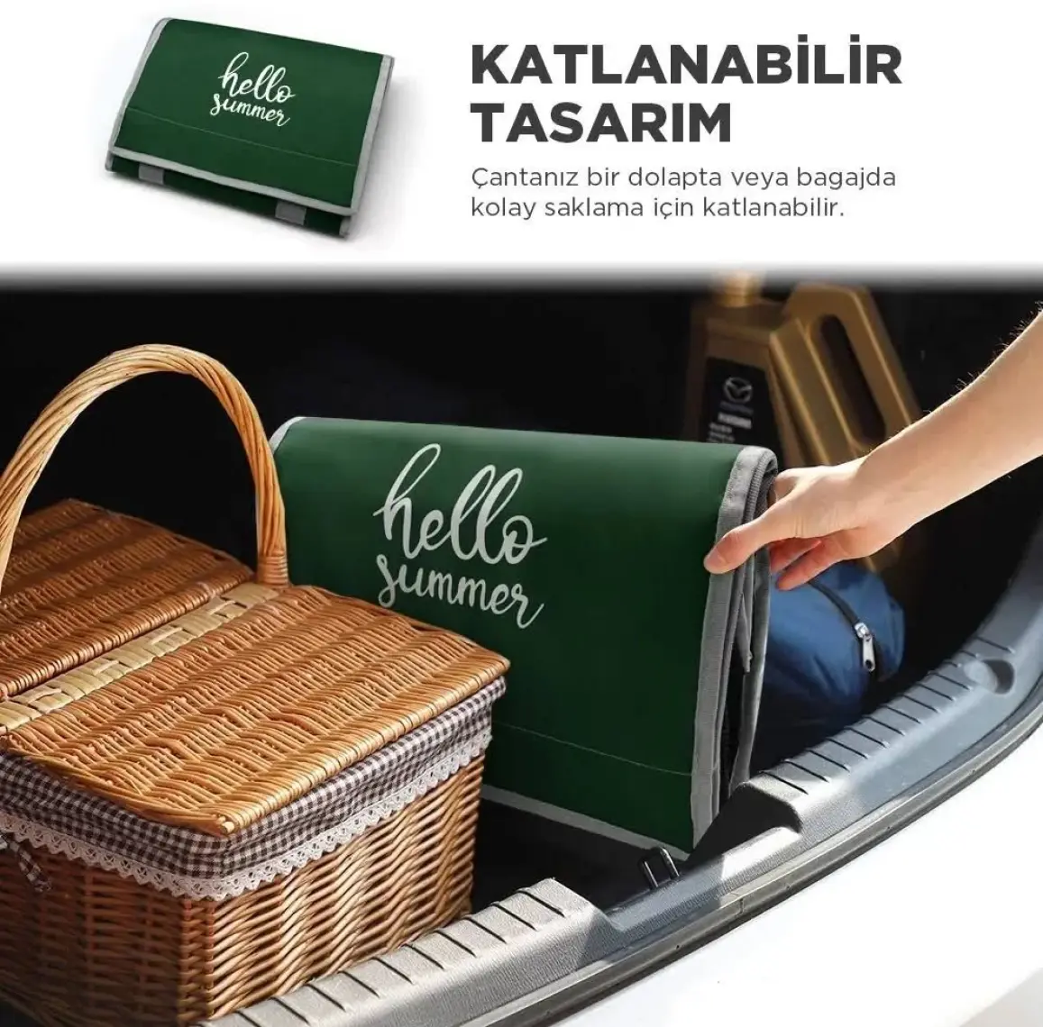 Coolist CL36B 36 Litre Katlanabilir Termos Bez Çanta / Buzluk