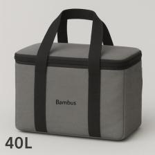 Bambus Home Termal Çanta 40 Litre Termos El Çantası Buzluk Piknik Çantası