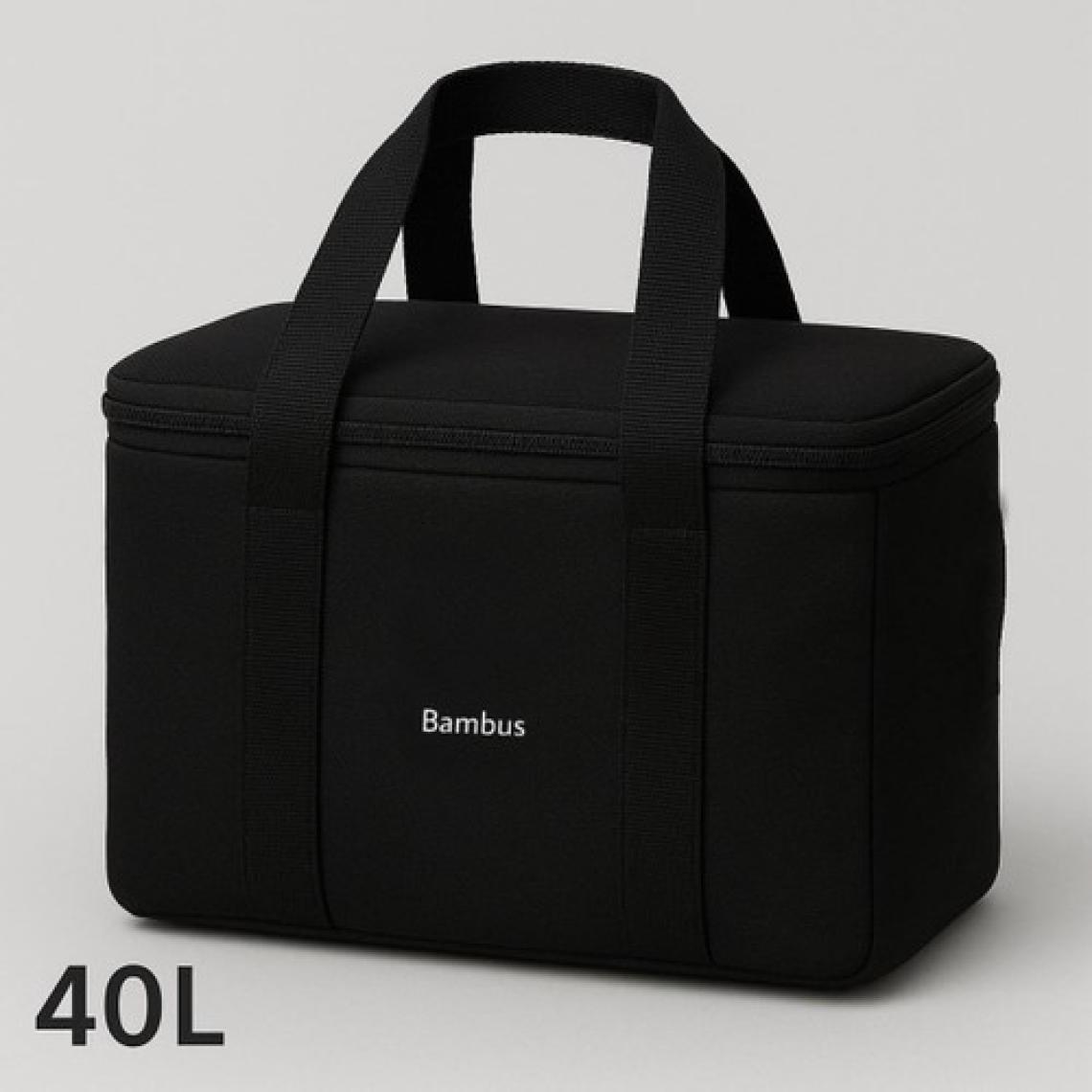 Bambus Home Termal Çanta 40 Litre Termos El Çantası Buzluk Piknik Çantası