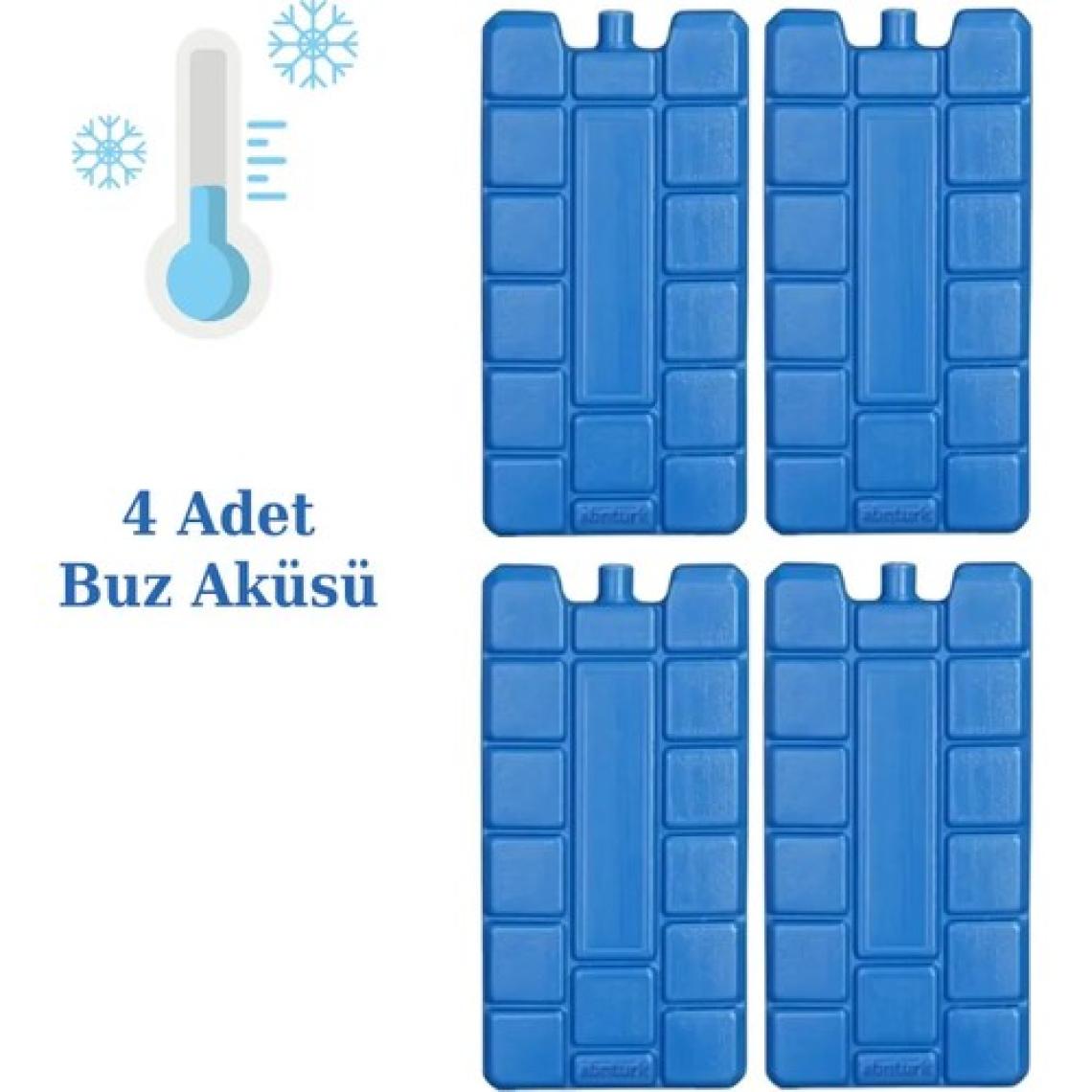 NS Reliable Buz Aküsü Kasedi Ice Box Soğuk Zincir - 4 Adet