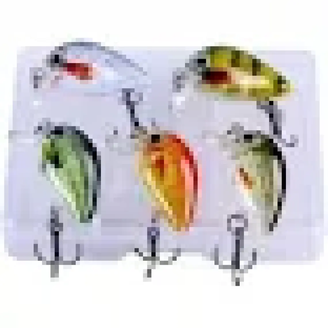 Valkyrie 5 Adet Crankbait Lrf Balık Olta Yem Seti - Sesli Bilyalı - Kutulu - 2.7cm 1.5gr