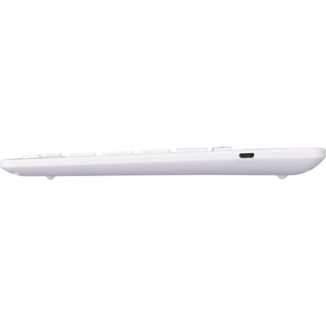 Everest KB-BT82 Beyaz-Gümüş Bluetooth Tablet Klavyesi