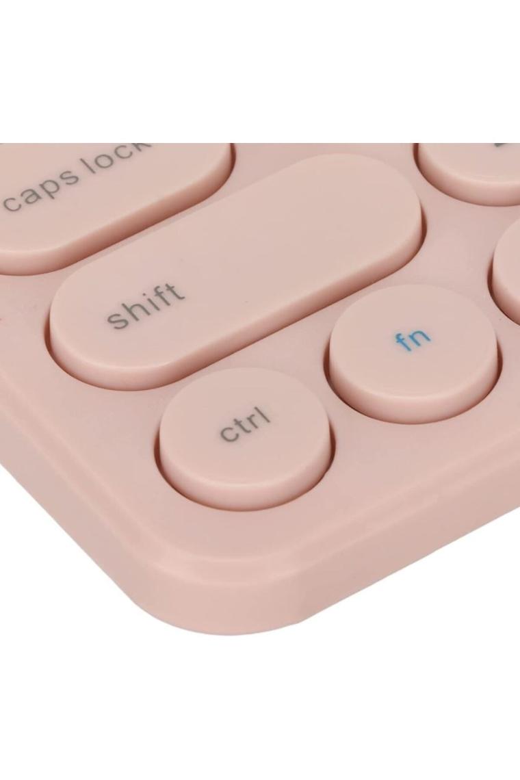 Coverzone B380 Bluetooth Bağlantılı Ince Tasarım IPad ile Uyumlu Telefon Tablet Için Q Klavye