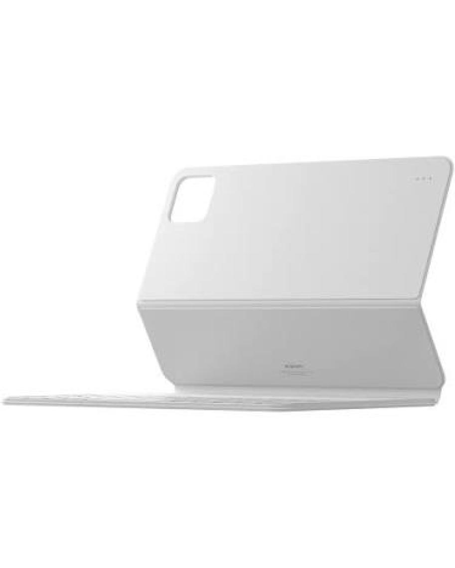 Xiaomi Pad 7 / 7 Pro Klavyeli Kılıf, Beyaz