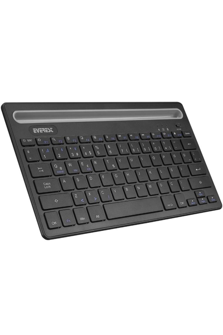 Everest KB-BT82 Siyah-Gümüş Bluetooth Tablet Klavyesi