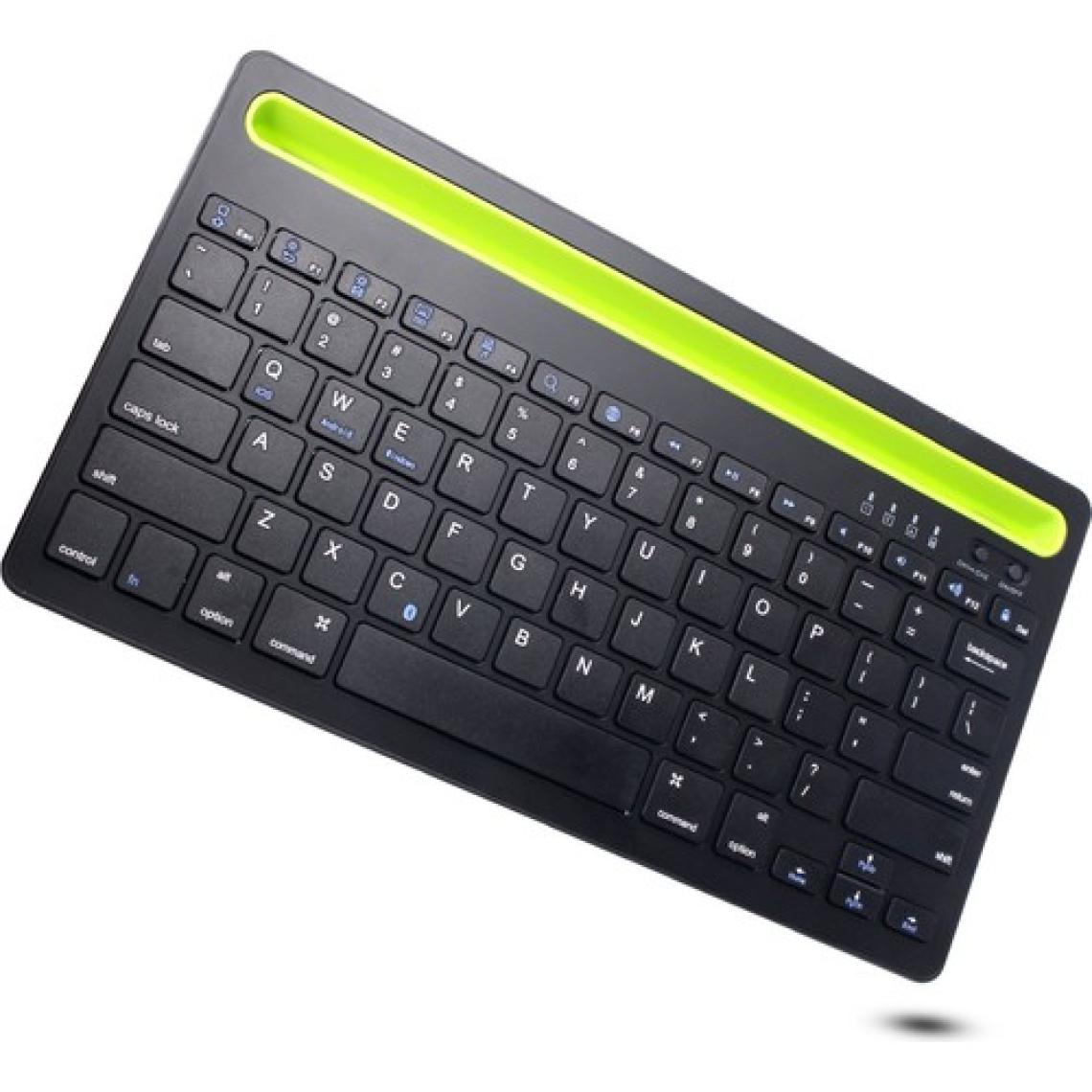 Cloody Siyah Bluetooth Ultra Ince+şarjlı Mac/win/android/ıos Uyumlu Tablet Standlı Kablosuz Klavye